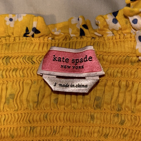 Small Yellow Kate Spade Tank - Picture 2 of 3